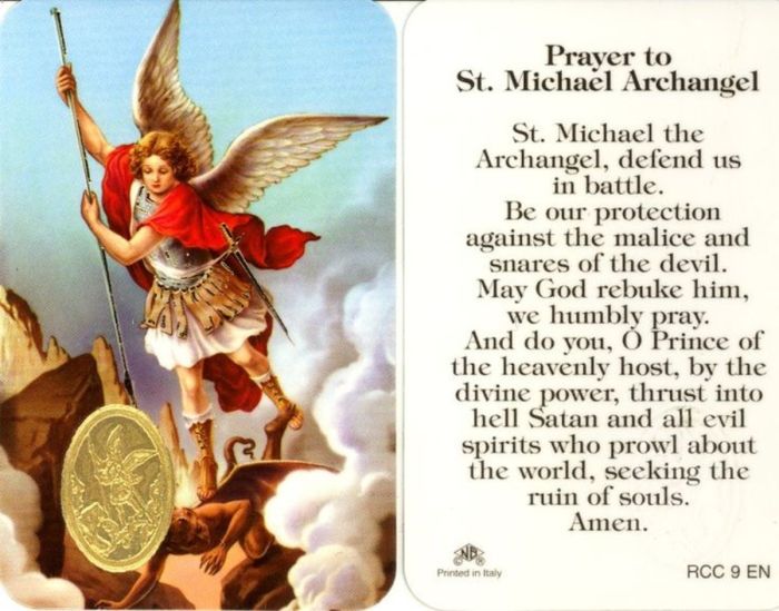 San miguel archangel prayer spanish