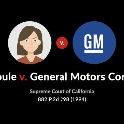 Mosley v. general motors corp