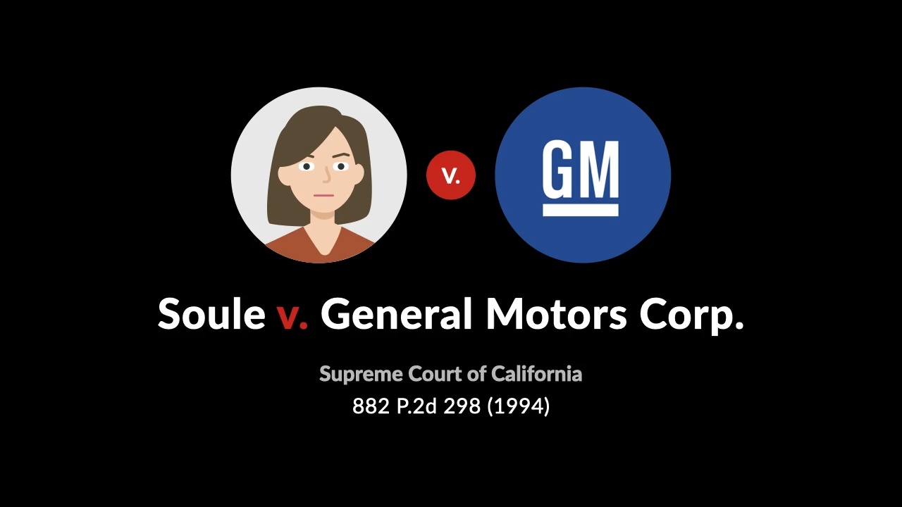 Mosley v. general motors corp