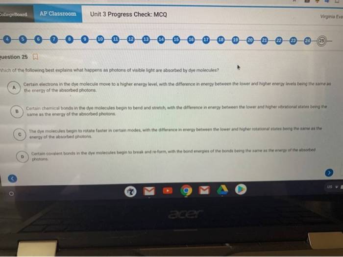 Unit 1 progress check mcq ap physics