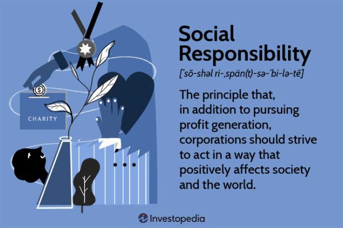 Social responsibility does not have to mean being unprofitable.